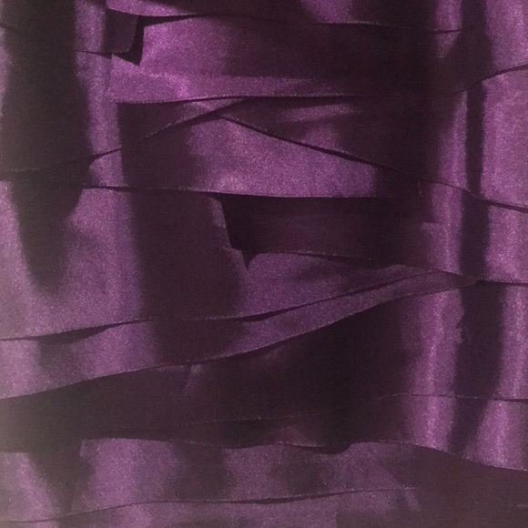 NWT Bebe Mini Strapless Purple Party Dress Small S - Picture 5 of 8